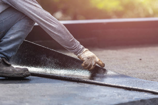 Professional Waterproofing technician working in Wadsworth, IL